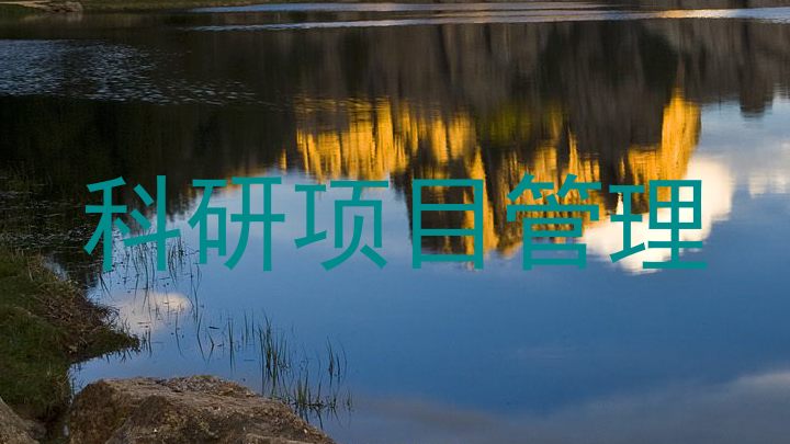 科研项目管理