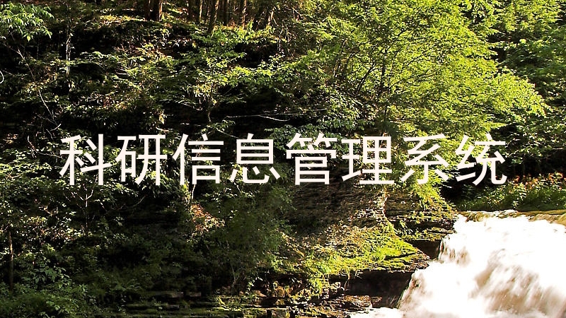 科研信息管理系统