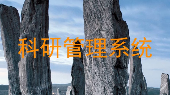 科研管理系统