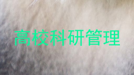 高校科研管理