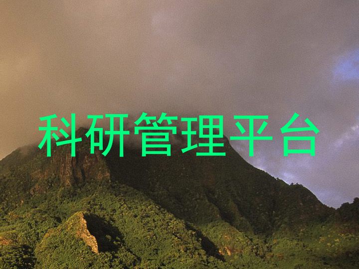 科研管理平台