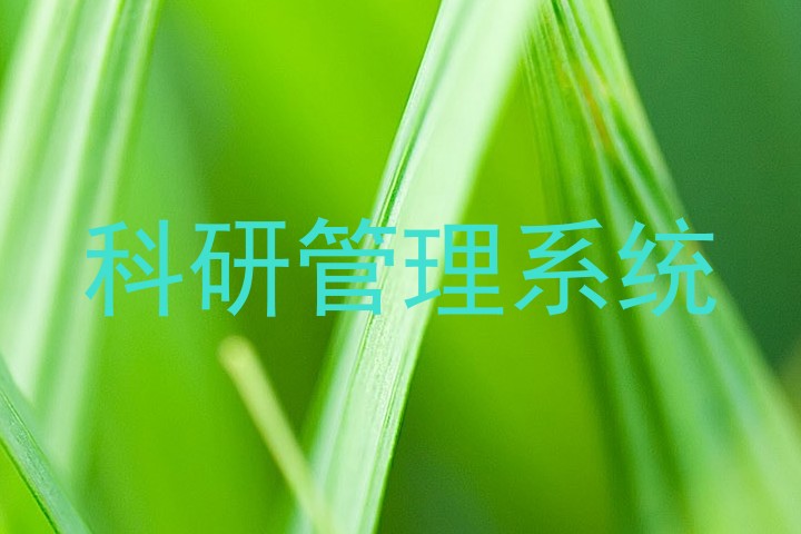 科研管理系统