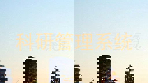 科研管理系统