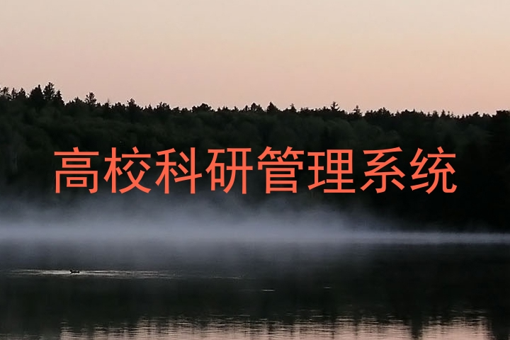 高校科研管理系统