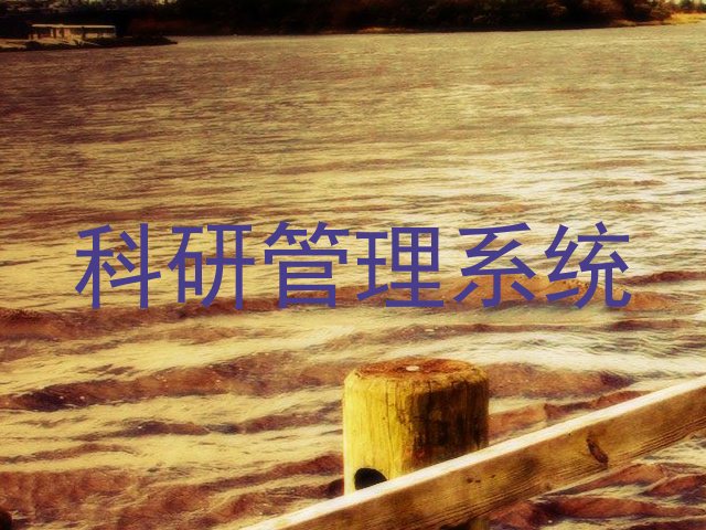 科研管理系统