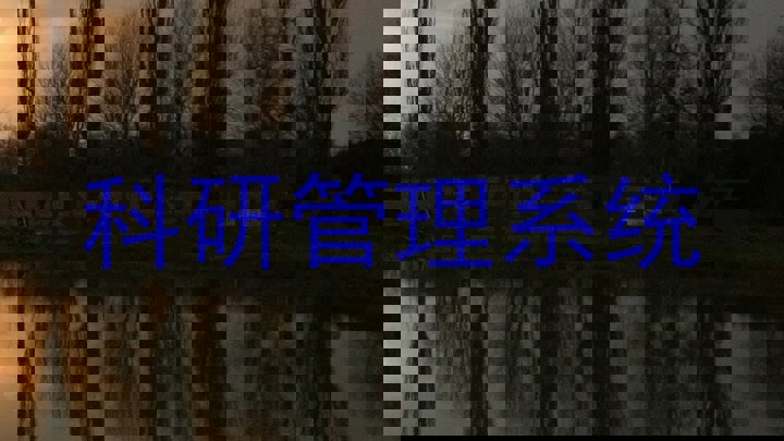 科研管理系统