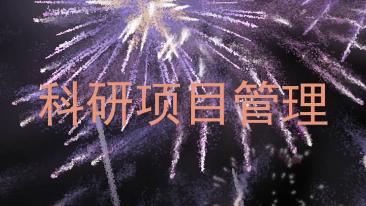 科研项目管理