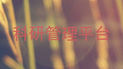 科研管理平台