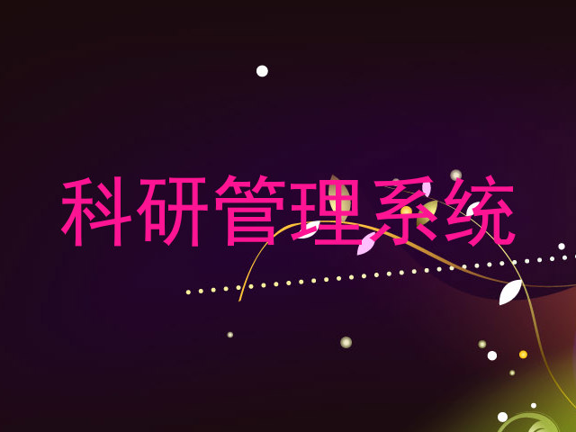 科研管理系统