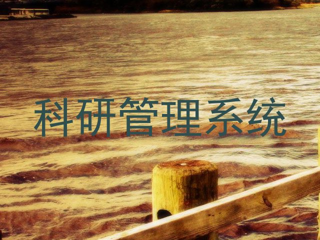 科研管理系统