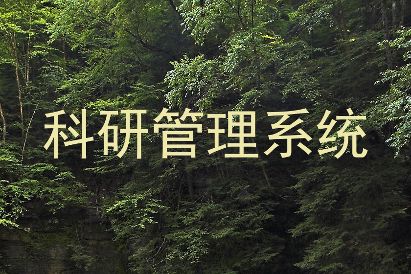 科研管理系统