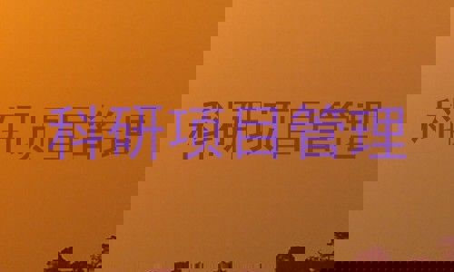 科研项目管理
