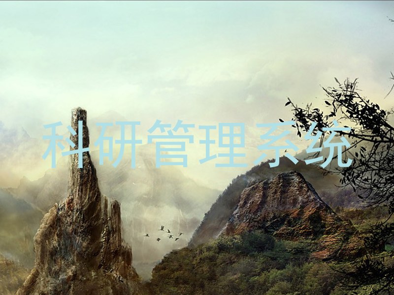 科研管理系统