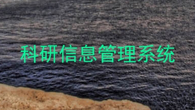 科研信息管理系统