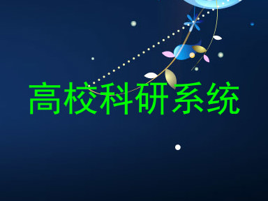 高校科研系统
