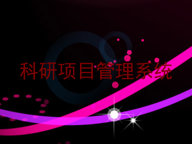科研项目管理系统