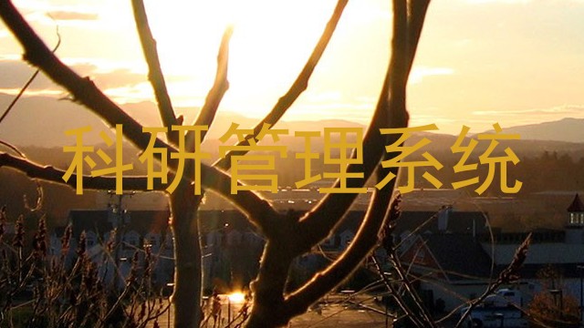 科研管理系统
