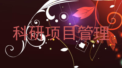 科研项目管理