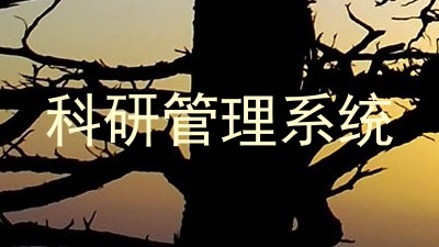 科研管理系统
