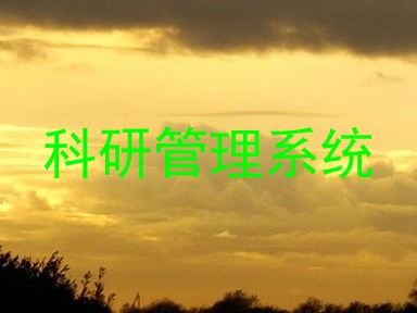 科研管理系统