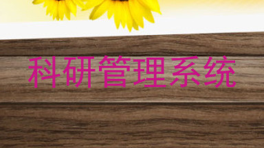 科研管理系统