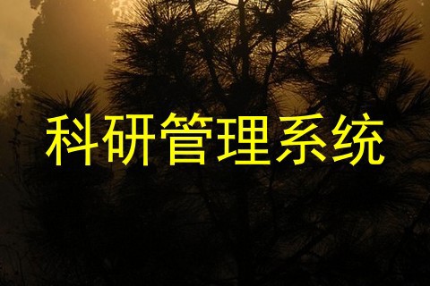 科研管理系统