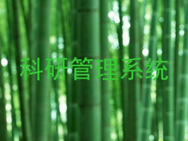 科研管理系统