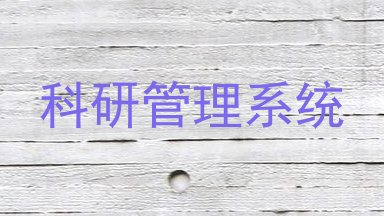 科研管理系统