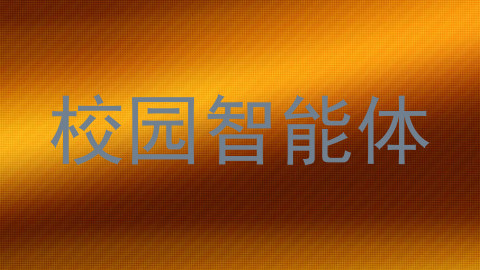 校园智能体