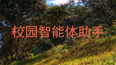 校园智能体助手