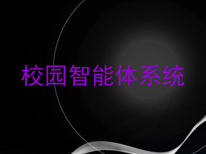 校园智能体系统