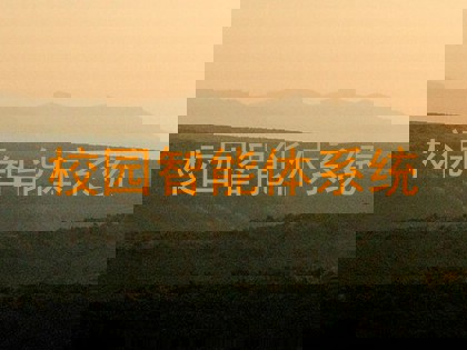 校园智能体系统