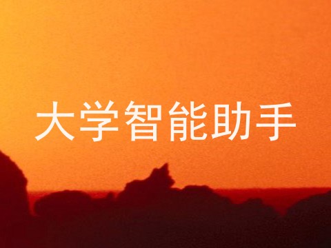 大学智能助手