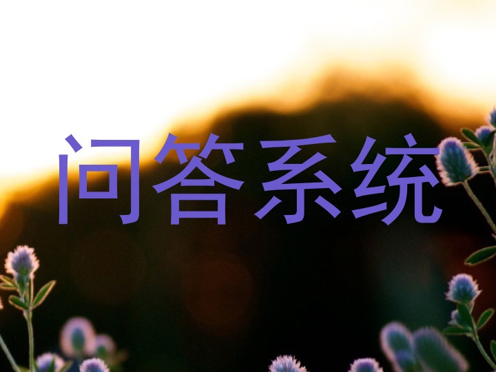 问答系统