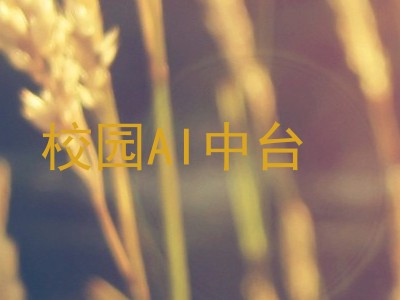 校园AI中台