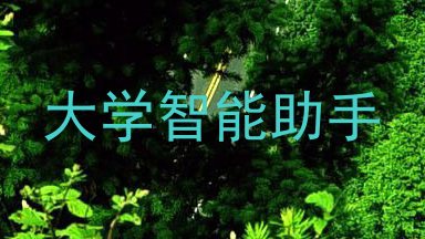 大学智能助手