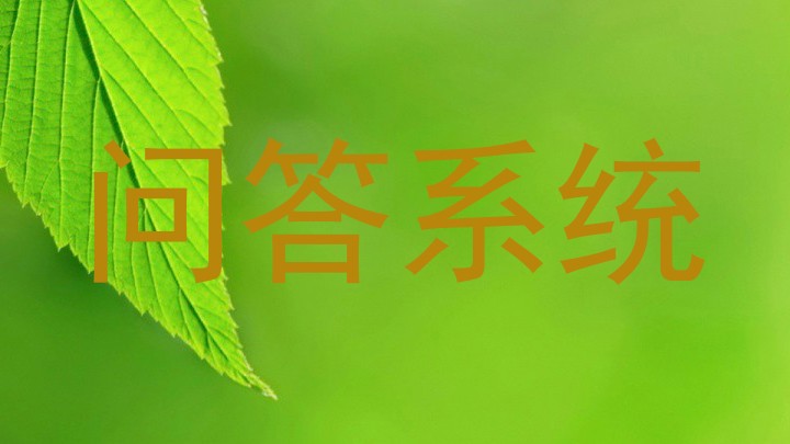 问答系统