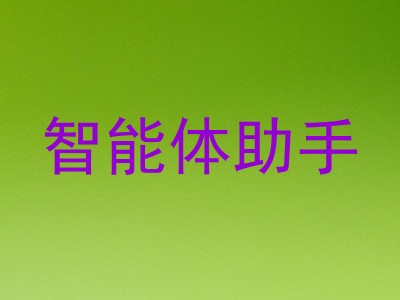 智能体助手