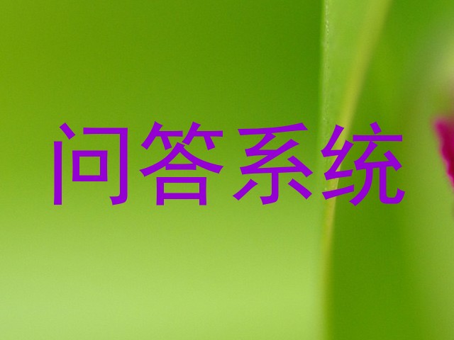 问答系统