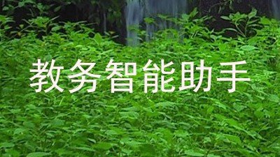 教务智能助手