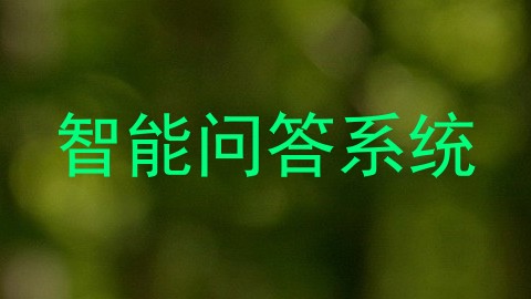 智能问答系统