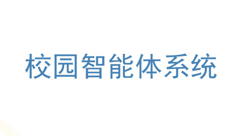 校园智能体系统