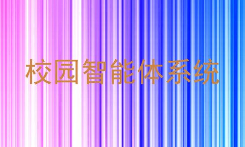 校园智能体系统