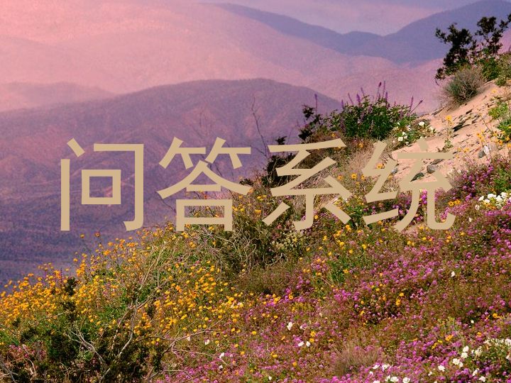 问答系统