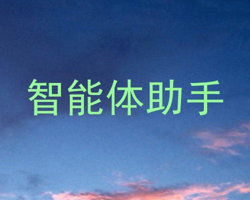 智能体助手