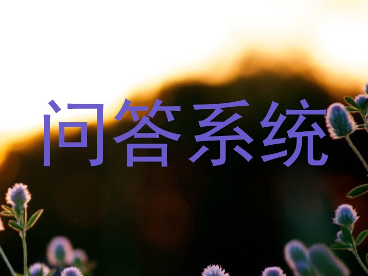 问答系统