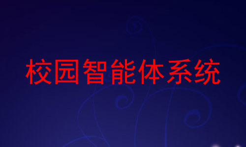 校园智能体系统