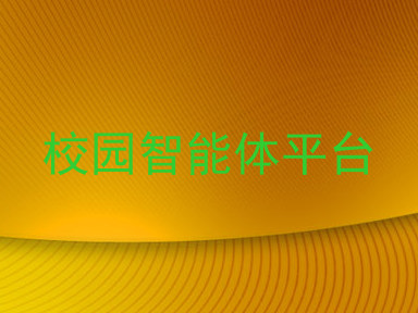 校园智能体平台