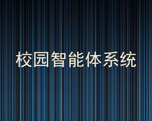校园智能体系统
