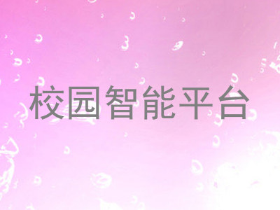 校园智能平台
